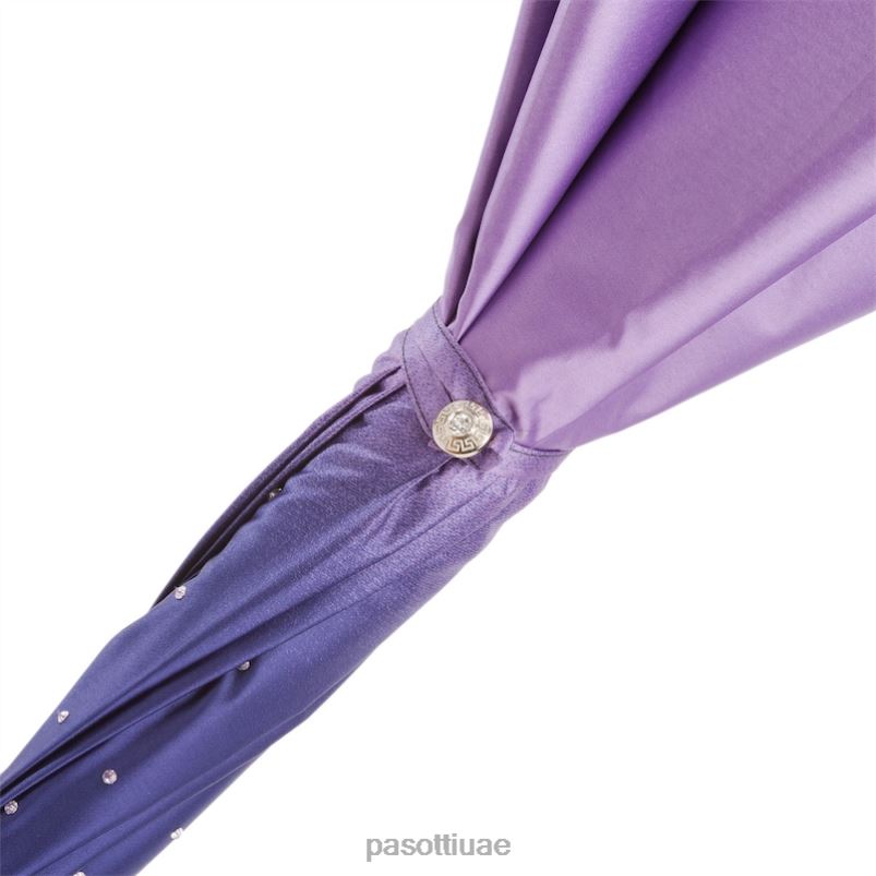 مظلة | 185n 21284-14 w68 - مظلة سواروفسكي أرجوانية، قماش مزدوج PASOTTI Z446V554